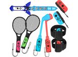 Zestaw Akcesoria 9W1 Do Joy-Con Nintendo Switch / Nintendo Switch Oled / NS236