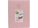 Album Fotografico 128 Per Fujifilm Instax Mini 9 12 40 11 9 8 Evo Liplay Link / Rosa