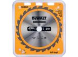 Dewalt DT1956-QZ Lame Circolari, 250 X 30 Mm, 24 Denti, Calcestruzzo