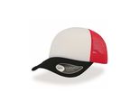 Atlantis Rapp | Original Trucker Cap - Colore: Bianco/Rosso/Nero - Taglia: Unica