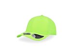 Atlantis Refe | Recy Feel Cap, Cappello A 6 Pannelli - Colore: Verde Fluo - Taglia: Unica