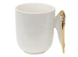Tazza Clayre & Eef 350 Ml In Ceramica Bianca Wings