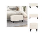 Vidaxl Panca Crema 70X35X41 Cm In Pelle Finta - Panche