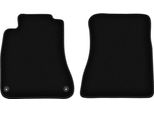 Wielganizator Tappetini Anteriori In Velluto Per Lexus Is Ii (2005-2013, Berlina) Neri, Set 2 Pz, Con Fissaggi