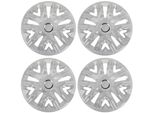Tappi Mozzo Universali 15'' Nrm Perfecto Verniciati Argento 4 Pezzi