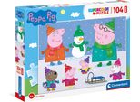 Clementoni - Puzzle Maxi 104 PrasáTko Peppa