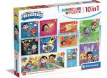 10In1 Puzzle Superkolor Dc Heroes Di Clementoni
