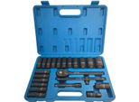 Adler Set 1/2" Cricchetto + Dadi Ad Impatto 23Szt."