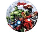 Piatti Avengers Infinity Stones, 20 Cm, 8 Pezzi.