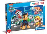 Puzzle Superkolor Paw Patrol 180 Pezzi Di Clementoni