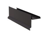 Binario Di Sopravvento RŠ 333, 1 M, Zinco Verniciato, Marrone Scuro Ral 8019