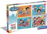 Puzzle 4In1 Clementoni Superkolor Dc Superfriends 21520