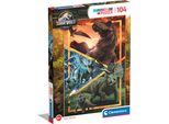 Clementoni Puzzle 104 Pieces Jurassic World Super Color. Ages 6