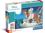 Puzzle Disney Aristogatti Clementoni 30 Pezzi Super Color
