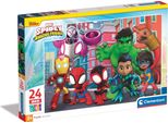 Clementoni - 24 Pieces Maxi - Spidey And His Extraordinary Friends