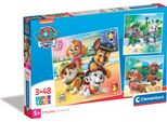 Puzzle Cle 3X48 Superkolor Quadrato Paw Patrol 25301