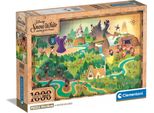 Puzzle Cle 1000 Storymaps Compatti ŚNieżKa 39814