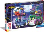 Clementoni - Maxi Puzzle Dc Comics Batwheels 60 ElementóW, Oficjalny Produkt