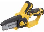 Mini Motosega A Batteria Powerplus POWXG1040 - Sega Per Potatura A Batteria Da 12 V, Con Batteria E Caricabatterie, Lama Da 159 Mm Con 14 T, Utensili Da Giardino