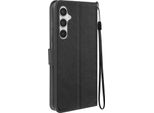 Mayaxess, Custodia A Portafoglio Per Samsung Galaxy S24 / S25 Funzione Stand Con Cinturino, Nero