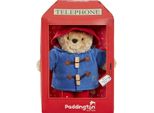 Paddington Di Peluche Arcobaleno In Una Cabina Telefonica
