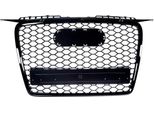 Griglia Radiatore A Nido D'ape Nero Lucido Per Audi A3 8P 03-08