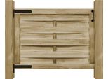 Cancello Da Giardino In Legno Di Pino Impregnato 100X75 Cm Verde