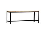 Vidaxl Panca Per Sala Da Pranzo 120 Cm In Legno Massiccio Di Mango Grezzo