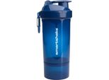 Smartshake Unisex - Adulti Bottiglia O2GO, Navy, 800Ml