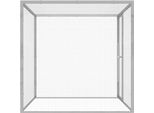 Vidaxl Gabbia Per Gatti 1,5X1,5X1,5 M Acciaio Zincato