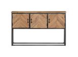 Vidaxl Sideboard 120X30X75 Cm Akazie Massivholz