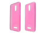 Custodia In Tpu Per Gigaset GS170 In Rosa+Foil