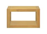 Vidaxl Mobile Da Bagno A Parete 60X45X35 Cm In Legno Massiccio Teak