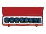 Set King Tony Di Bussole A Percussione Da 3/4" 8Cz. Corte 6-Angolo21-41Mm"