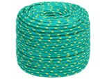 Vidaxl Corda Da Barca Verde 10 Mm 50 M Polipropilene