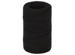 Vidaxl Corda Da Lavoro Nera 2 Mm 25 M Poliestere