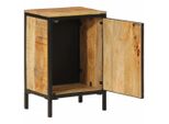 Syfax™ Mobile Da Bagno 40X30X60 Cm In Legno Massello Di Mango E Ferro