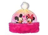 Cappello Invernale Disney Minnie Mouse Per Bambine (54, Rosa)