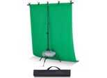 Sistema Di Sfondo Per Studio Fotografico Regolabile - Supporto Per Sfondo Professionale 154X198Cm - Ideale Per Fotografia E Videografia