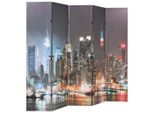 Divisorio Pieghevole 200 X 170 Cm New York Di Notte
