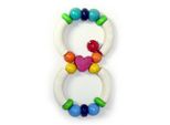 Giocattolo Per Bambini Con Sonaglio A Cuore Lxlxh 80X18X140Mm Nuovo