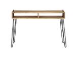 Consolle In Legno Di Mango Massiccio 115 X 35 X 76 Cm