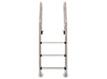 Vidaxl Scala Per Piscina 3 Gradini 120 Cm Acciaio Inox 304