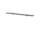 Syfax™ Mensole Galleggianti 2 Pz In Vetro 90X20 Cm 8 Mm