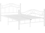Letto In Metallo Bianco 120X200 Cm