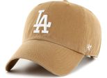47 Brand Strapback Cap - Clean Up Los Angeles Dodgers Cammello