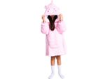 Noxxiez Accogliente Coperta Con Cappuccio Per Bambini - Perfetta Per Bambini Da 7 A 14 Anni Unicorno