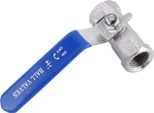 Valvola A Sfera Sanitaria In Acciaio Inox 304, Filettatura Femmina, Versione Diritta (1/4" Bsp)"