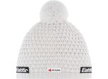 EisbäR Trail Pompon MÜ Ska Cappello A Pompon Per Donna E Uomo, Colore: Bianco