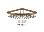 Scaffale Angolare Vintage Per Doccia Scaffale Triangolare In Ottone Scaffale Organizzatore Per Bagno Scaffale Angolare